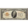 Image 1 : 1928 $10 Gold Certificate Note