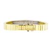Image 2 : 18KT Yellow and White Gold 4.00 ctw Diamond Bracelet