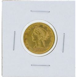 1881 $5 Liberty Head Half Eagle Gold Coin