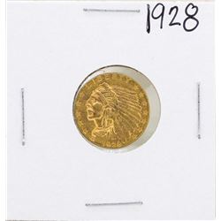 1928 $2 1/2 Indian Head Quarter Eagle Gold Coin