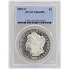 Image 1 : 1882-S $1 Morgan Silver Dollar Coin MS66PL