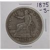 Image 1 : 1875-S $1 Trade Silver Dollar Coin
