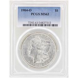 1904-O $1 Morgan Silver Dollar Coin PCGS MS63