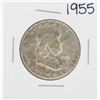 Image 1 : 1955 Franklin Half Dollar Silver Coin