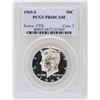 Image 1 : 1969-S Kennedy Half Dollar Silver Coin PCGS PR68DCAM