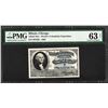 Image 1 : 1893 World's Columbian Exposition Ticket PMG Choice Uncirculated 63 Net