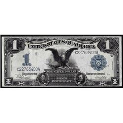 1899 $1 Black Eagle Silver Certificate Note