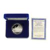 Image 2 : SS Central America .999 Fine Silver Proof Metal w/ Gold Nugget w/Box & COA