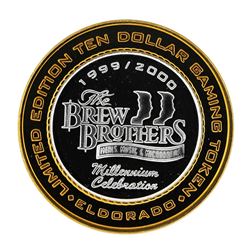 .999 Silver Eldorado Hotel & Casino $10 Casino Limited Edition Gaming Token