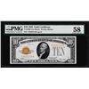 Image 1 : 1928 $10 Gold Certificate Note Fr.2400 PMG Choice About Uncirculated 58