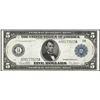 Image 1 : 1914 $5 Federal Reserve Note Boston