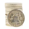 Image 2 : Roll of (20) 1953-D Brilliant Uncirculated Franklin Half Dollar Coins