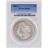 Image 1 : 1881-S $1 Morgan Silver Dollar Coin PCGS MS66