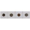 Image 2 : Lot of (4) ERROR Coins Including Clipped Planchets, Lamination, and Off Center E