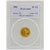 Image 1 : 1903 $2 1/2 Liberty Head Quarter Eagle Gold Coin PCGS MS61