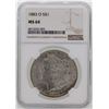 Image 1 : 1883-O $1 Morgan Silver Dollar Coin NGC MS64