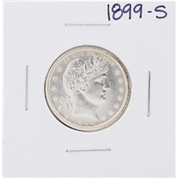 1899-S Barber Quarter Coin