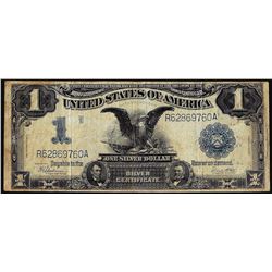 1899 $1 Black Eagle Silver Certificate Note