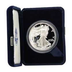 2004-W $1 American Silver Eagle 1 oz Fine Silver Bullion Proof Coin w/Box