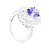 Image 4 : 14KT White Gold Ladies 2.46 ctw Tanzanite and Diamond Ring