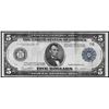Image 1 : 1914 $5 Federal Reserve Note Chicago