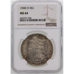 1900-O $1 Morgan Silver Dollar Coin NGC MS64