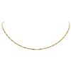 Image 1 : 21KT 15.5 Inches Gold Chain Total Weight  2.56 Grams