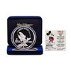 Image 1 : 1987 Rarities Mint Walt Disney Mickey's Magic 5 oz .999 Silver Coin w/Box & COA