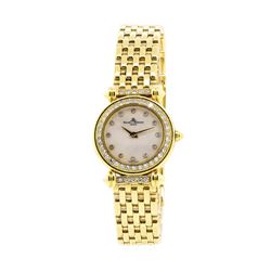18KT Yellow Gold Ladies Baume and Mercier Classic Wristwatch