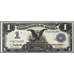 1899 $1 Black Eagle Silver Certificate Note