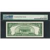 Image 2 : 1934D $5 Silver Certificate STAR Note Wide Fr.1654wi* PMG Choice Extremely Fine