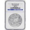 Image 1 : 2007-W $1 American Silver Eagle Coin NGC MS70 Early Releases