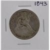 Image 1 : 1843 Seated Liberty Half Dollar Coin