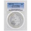 Image 1 : 1878 7TF Reverse of 1878 $1 Morgan Silver Dollar Coin PCGS MS63