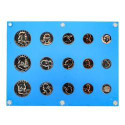 Lot of 1956-1958 (5) Coin Proof Sets