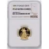 Image 1 : 1991-P $10 American Gold Eagle Coin NGC PF69 Ultra Cameo