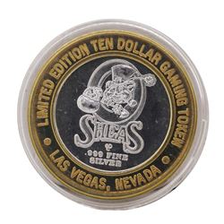 .999 Silver Osheas Casino Las Vegas, Nevada $10 Casino Limited Edition Gaming To