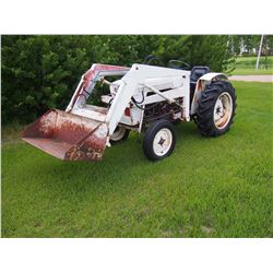 Satoh Tractor S650G W/ Loader, 3PTH, Gasoline, 2 Speed PTO (400 to 600) 25HP