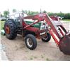 Image 2 : White 1370 Tractor W/ Leon Loader 626, 60HP, Newer Tires 16.9”x28”, 3PTH 4891 Hrs Showing, Diesel, N