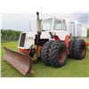 Image 2 : 1976 Case 2670 Tractor, 4WD, 7600Hrs, W/ 12’ Delgeman Blade And Rock Hook, Rubber 18.4”x34”