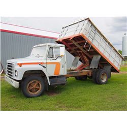1979 International Truck 1700 Series, Steel 14’ B&H, 404 Engine, 4x2Trans