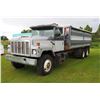 Image 1 : 1988 International S2500 Tandem Truck, 466 Diesel Engine, 400 Hours On Rebuilt Engine, 24’ B&H W/Tar