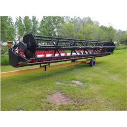 30’ 1020 Combine Header W/ New Pick Up Reel, Sold W/ Transport, New Floor, Flex Header