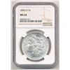 Image 1 : 1885-O $1 MORGAN SILVER DOLLAR NGC MS 64 ML1