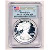 Image 1 : 2011-W PROOF AMERICAN SILVER EAGLE PCGS PR 70 DCAM FIRST STRIKE