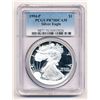 Image 1 : 1994-P PROOF AMERICAN SILVER EAGLE PCGS PR 70 DCAM