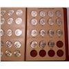 Image 3 : COMPLETE SET OF FRANKLIN SILVER HALF DOLLARS IN DANSCO ALBUM 1948-1963 (35-COINS)