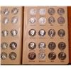 Image 7 : 1964-2006 KENNEDY SILVER & PROOF SILVER HALF-DOLLARS IN DANSCO ALBUM (138 COINS)