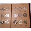 Image 5 : EISENHOWER 40% SILVER DOLLARS DANSCO ALBUM (INCLUDING PROOF ISSUES) 1971-1978 32-COINS