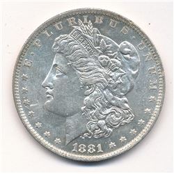 1881-O MORGAN SILVER DOLLAR